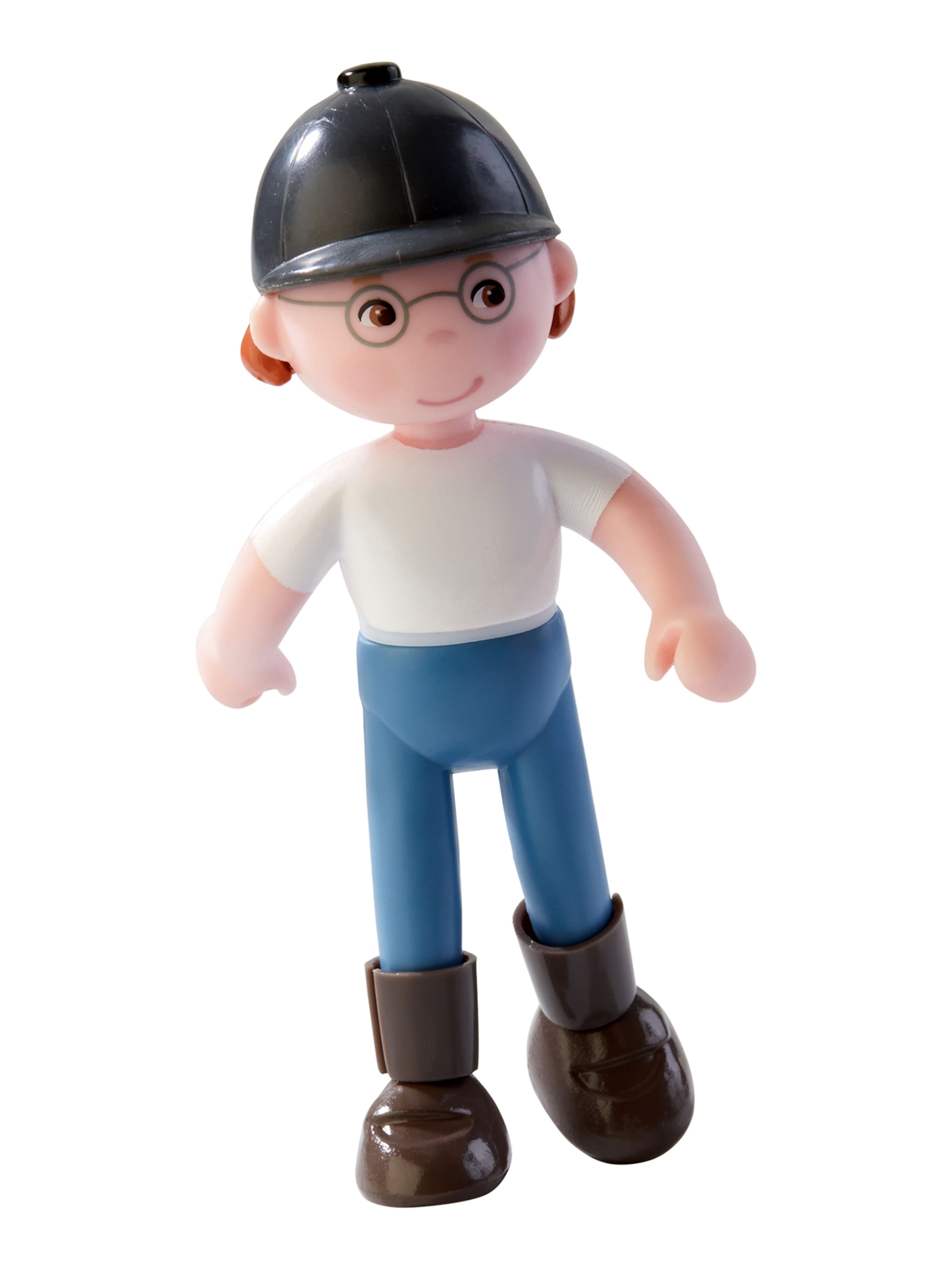 HABA Minipuppe ' Little Friends - Connis Reiterfreundin Anna ' in Mischfarben: Vorderseite