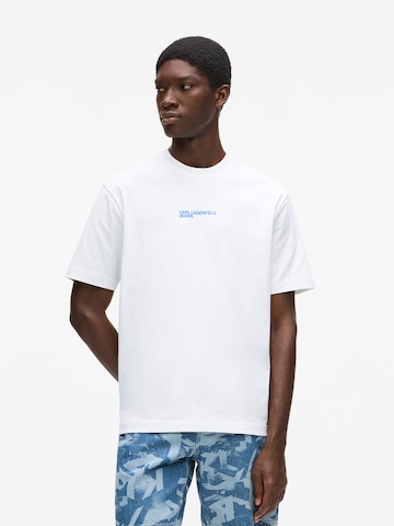 KARL LAGERFELD JEANS Póló - fehér