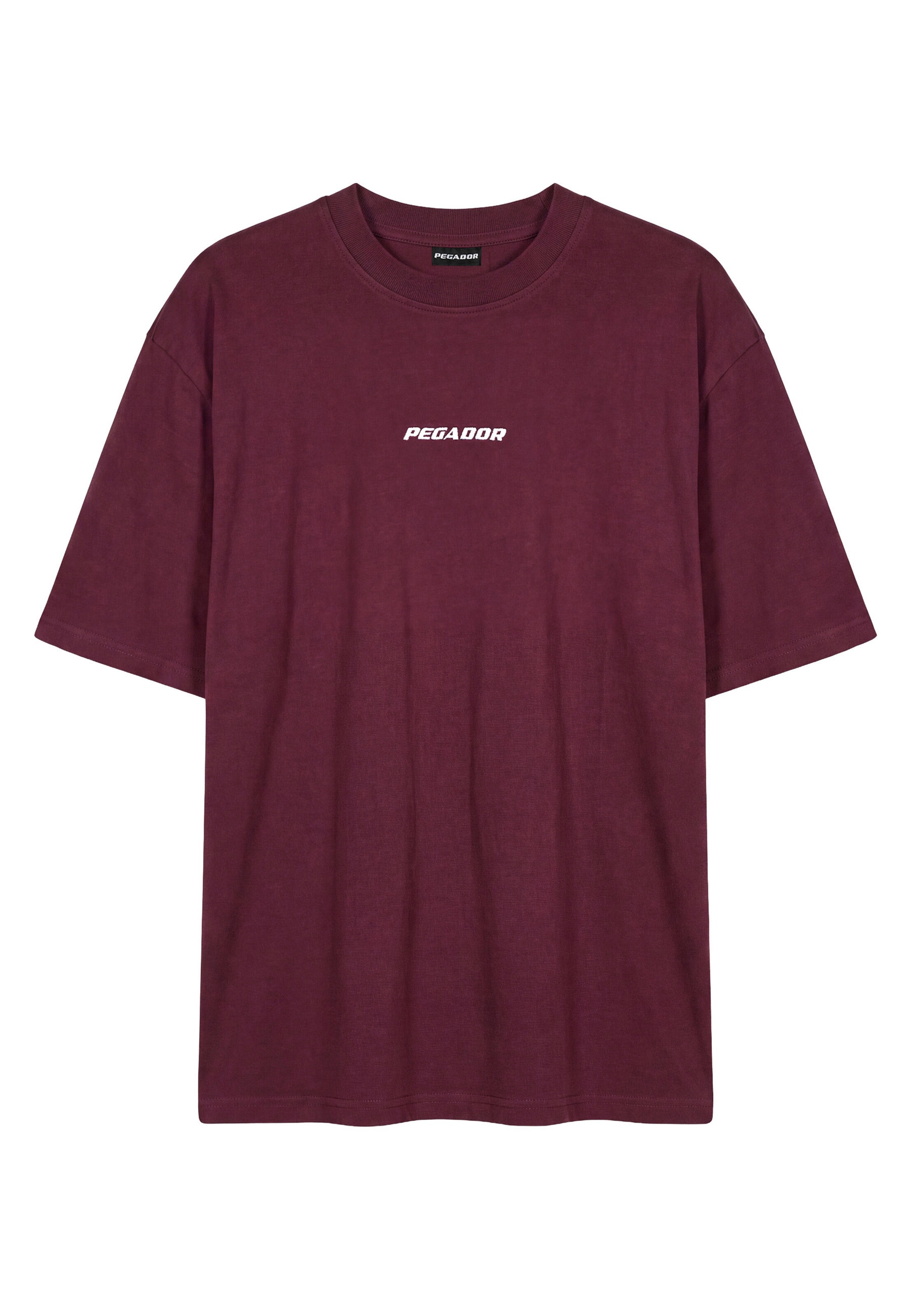 Pegador T-Shirt 'Bracy' in Rot: Vorderseite