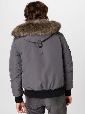 Superdry Between-season jacket 'Everest' in Grey