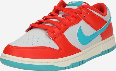 Nike Sportswear Matalavartiset tennarit 'DUNK' värissä taivaansininen / oranssinpunainen / valkoinen, Tuotenäkymä