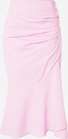 Gina Tricot Spódnica 'Hedda' w kolorze różowy: przód