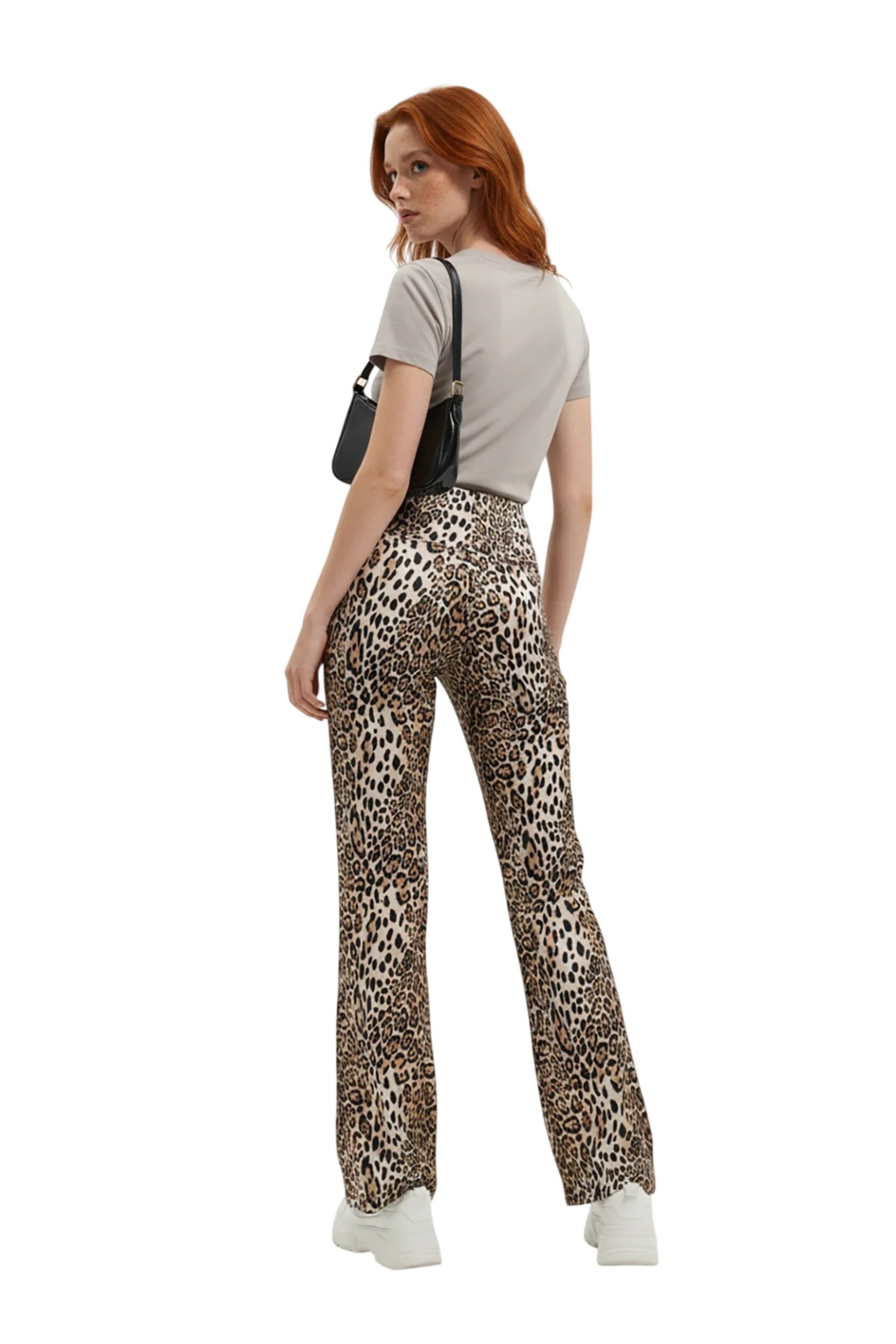 Alexa Dash Flared Broek in Bruin