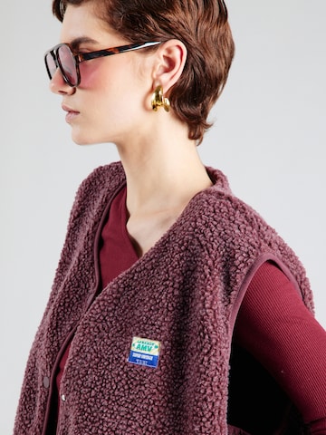 AMERICAN VINTAGE Bodywarmer 'Hoktown' in Rood