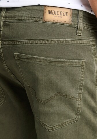 INDICODE Regular Jeans in Grün