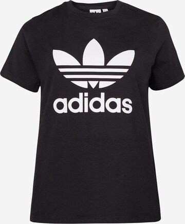 ADIDAS ORIGINALS T-shirt 'Adicolor Classics Trefoil ' i svart: framsida