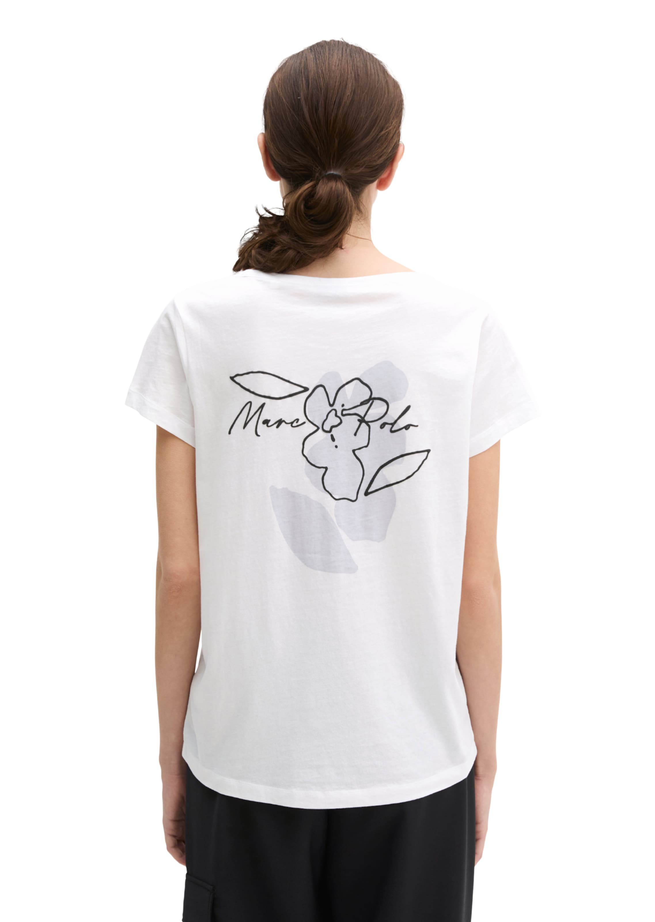 T-shirt Marc O'Polo en blanc