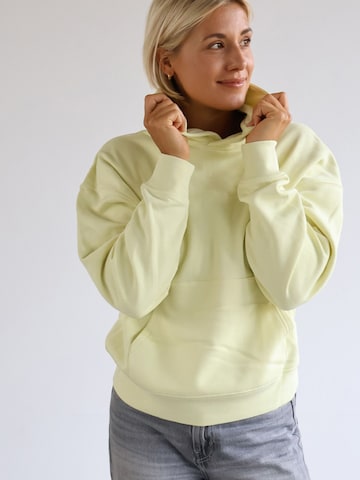 Kultgut Oversized Sweater 'Marie' in Yellow