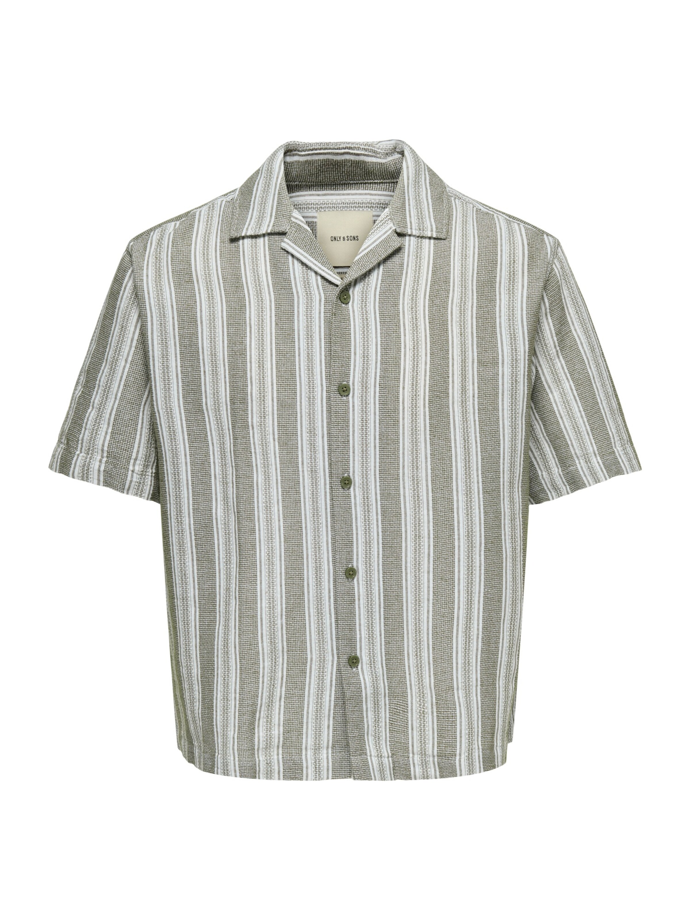 Cămașă 'ONSWALKER' Only & Sons pe oliv / verde pastel, Vizualizare produs