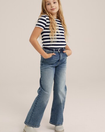 WE Fashion Paita värissä sininen