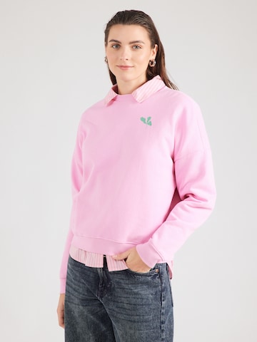 PIECES - Sudadera 'PCFAST' en rosa: frente
