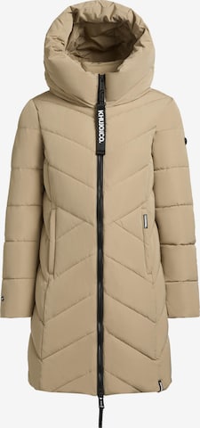 Manteau d’hiver 'Darka 2' khujo en beige : devant