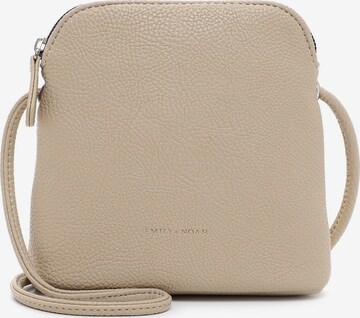 Borsa a tracolla 'Emma' di Emily & Noah in beige: frontale