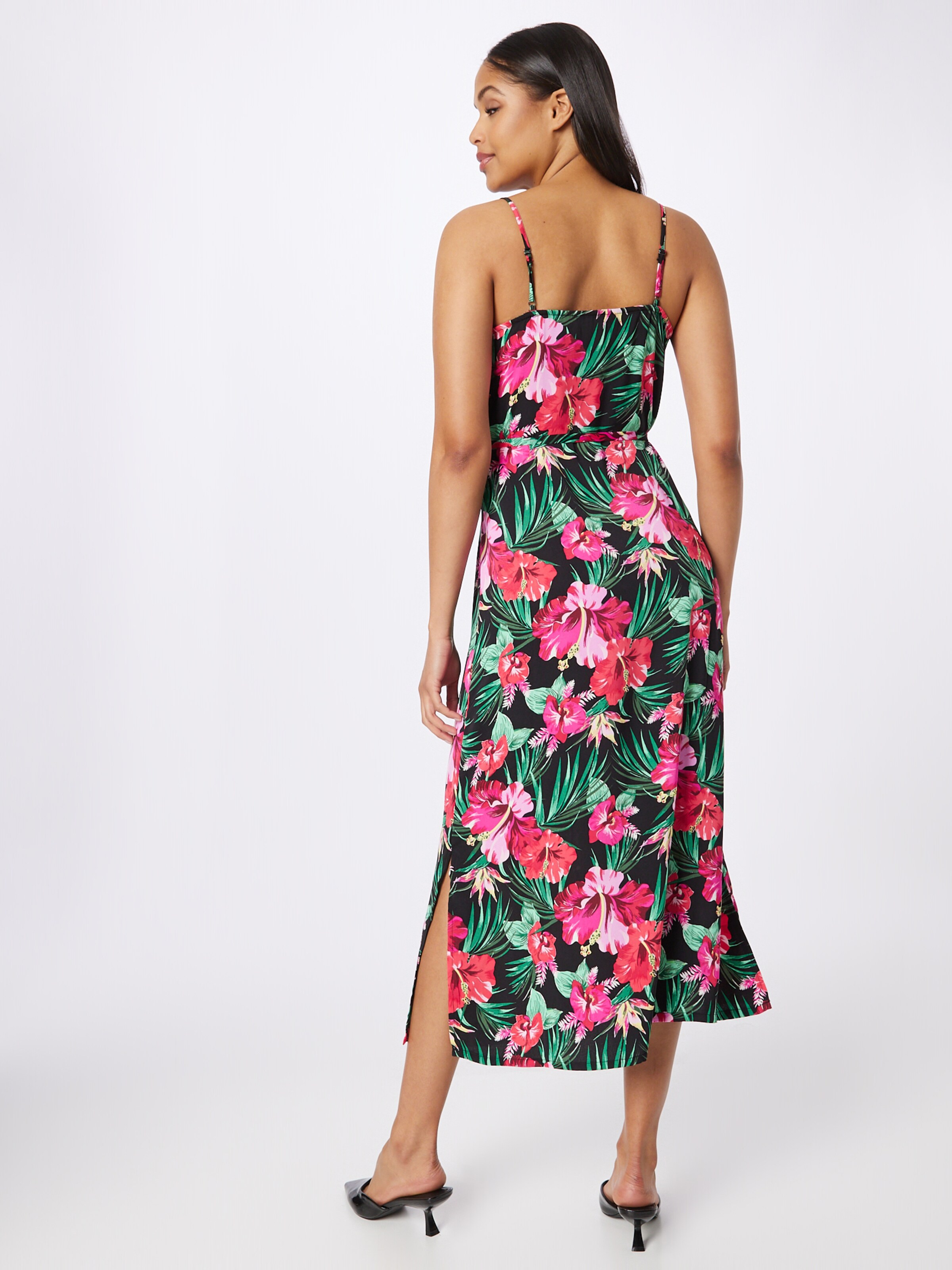 ONLY Summer Dress LINDA in Black ABOUT YOU