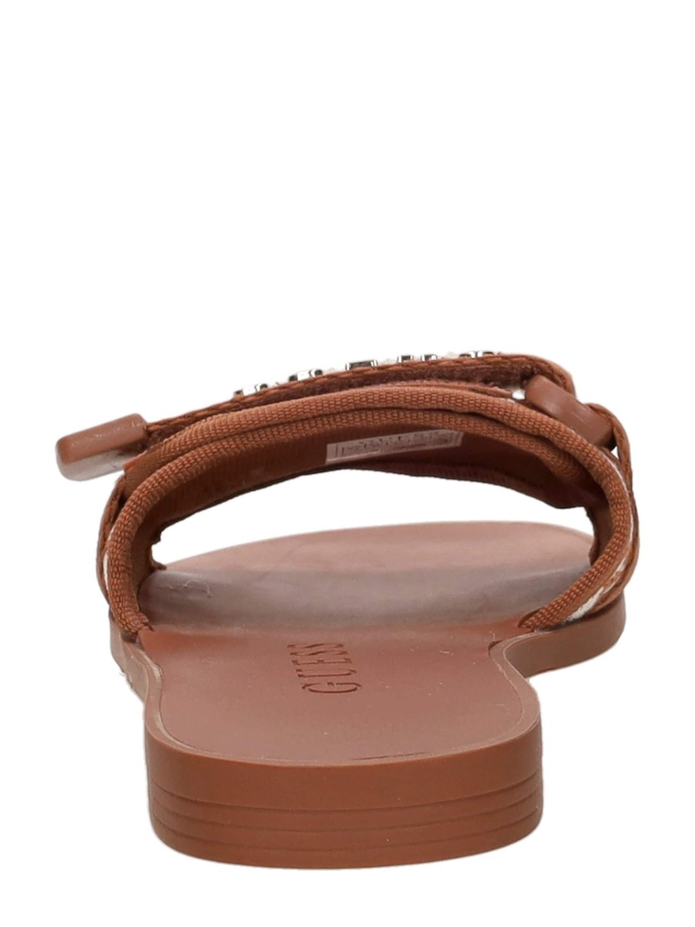 GUESS Huisschoenen 'Elyze' in Bruin
