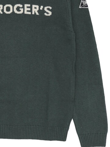 Roy Rogers Pullover 'LOGO RR' in Grün