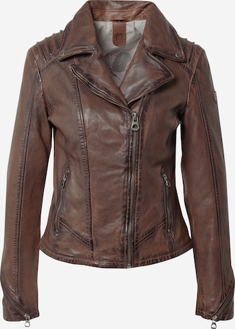 Gipsy Between-season jacket 'Flori' in Brown: front