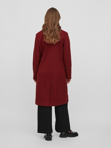 VILA Between-Seasons Coat 'Valji' in Red