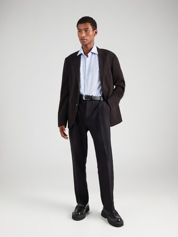 SELECTED Comfort fit Button Up Shirt in Blue