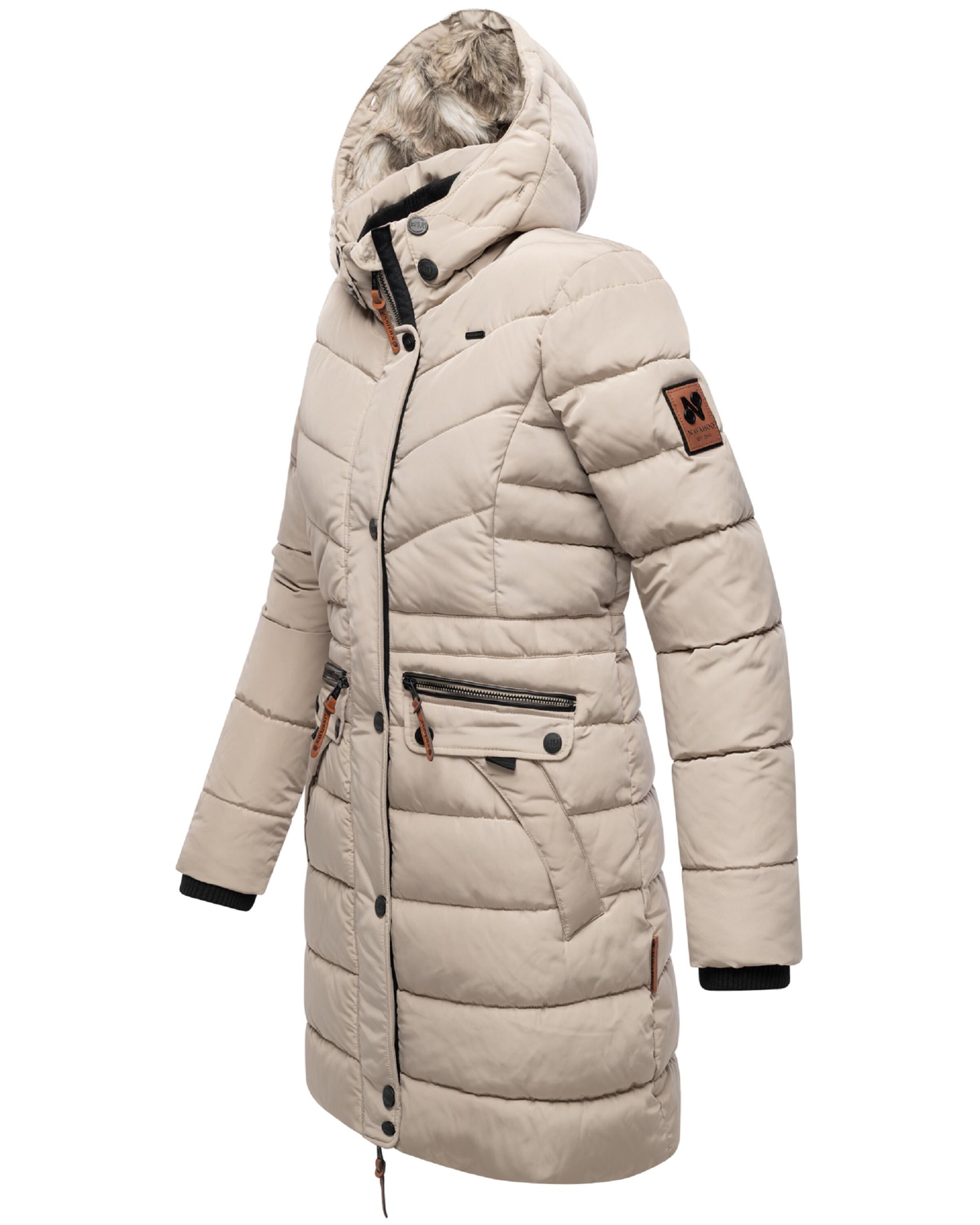 NAVAHOO Χειμερινό παλτό 'Paula' σε γκρι