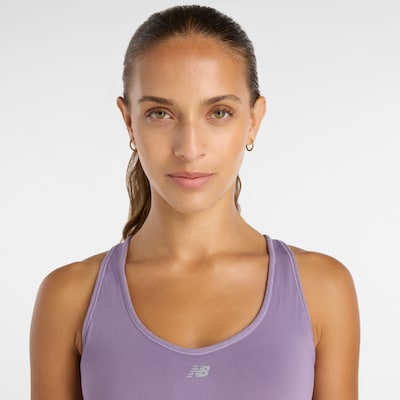 new balance Sport-BH 'Essential' in XXL/A-C in lila, Produktansicht