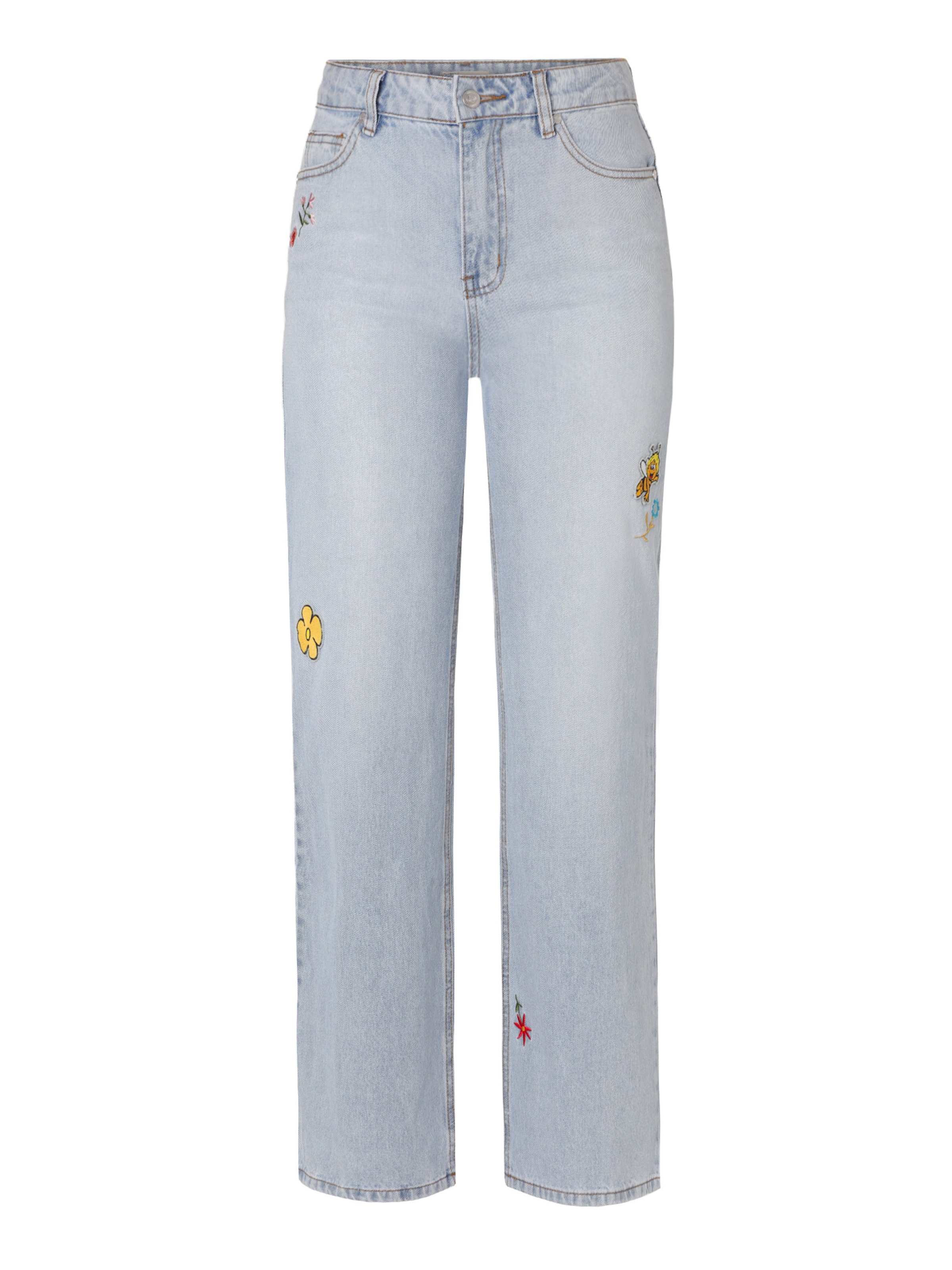 TATUUM Широки крачоли Дънки в синьо: отпред