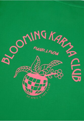 T-shirt 'Blooming Club' OH APRIL en vert