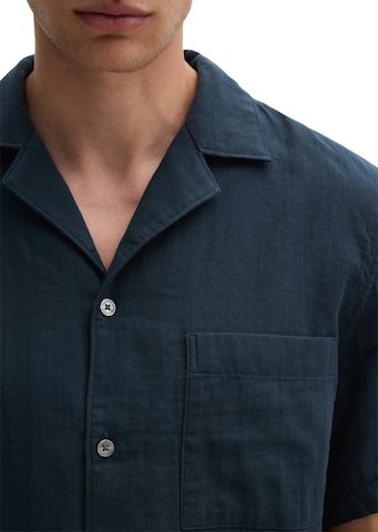 Marc O'Polo Comfort fit Overhemd in Blauw