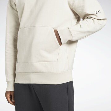 Reebok - Sweatshirt de desporto 'DreamBlend' em branco