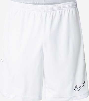 balta NIKE Standartinis Sportinės kelnės 'ACD25': priekis