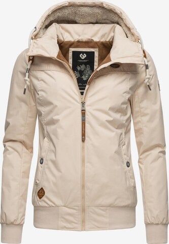 Ragwear Weatherproof jacket 'Jotty' in Beige