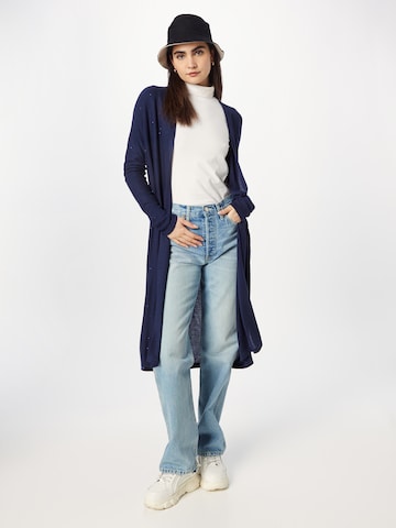 s.Oliver BLACK LABEL Strickjacke in Blau