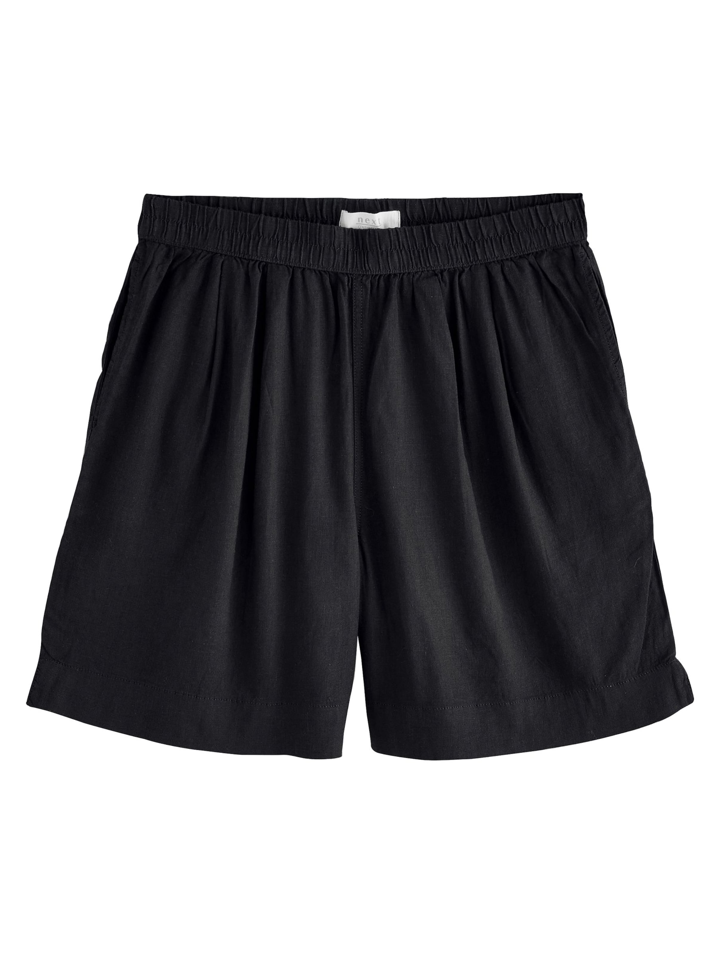 Next Loosefit Shorts in Schwarz: Vorderseite