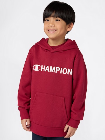 Champion Authentic Athletic Apparel Majica | rdeča barva: sprednja stran