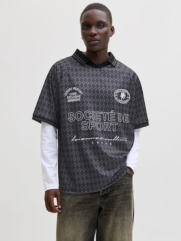 T-Shirt JACK & JONES en noir : devant