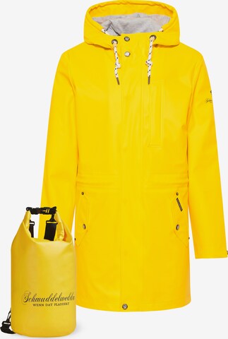 Schmuddelwedda Performance Jacket in Yellow: front