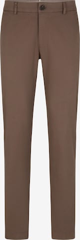 Coupe slim Pantalon chino 'Hank' JOOP! en marron : devant