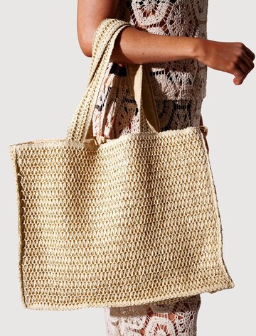 South Beach Strandtaske i hvid