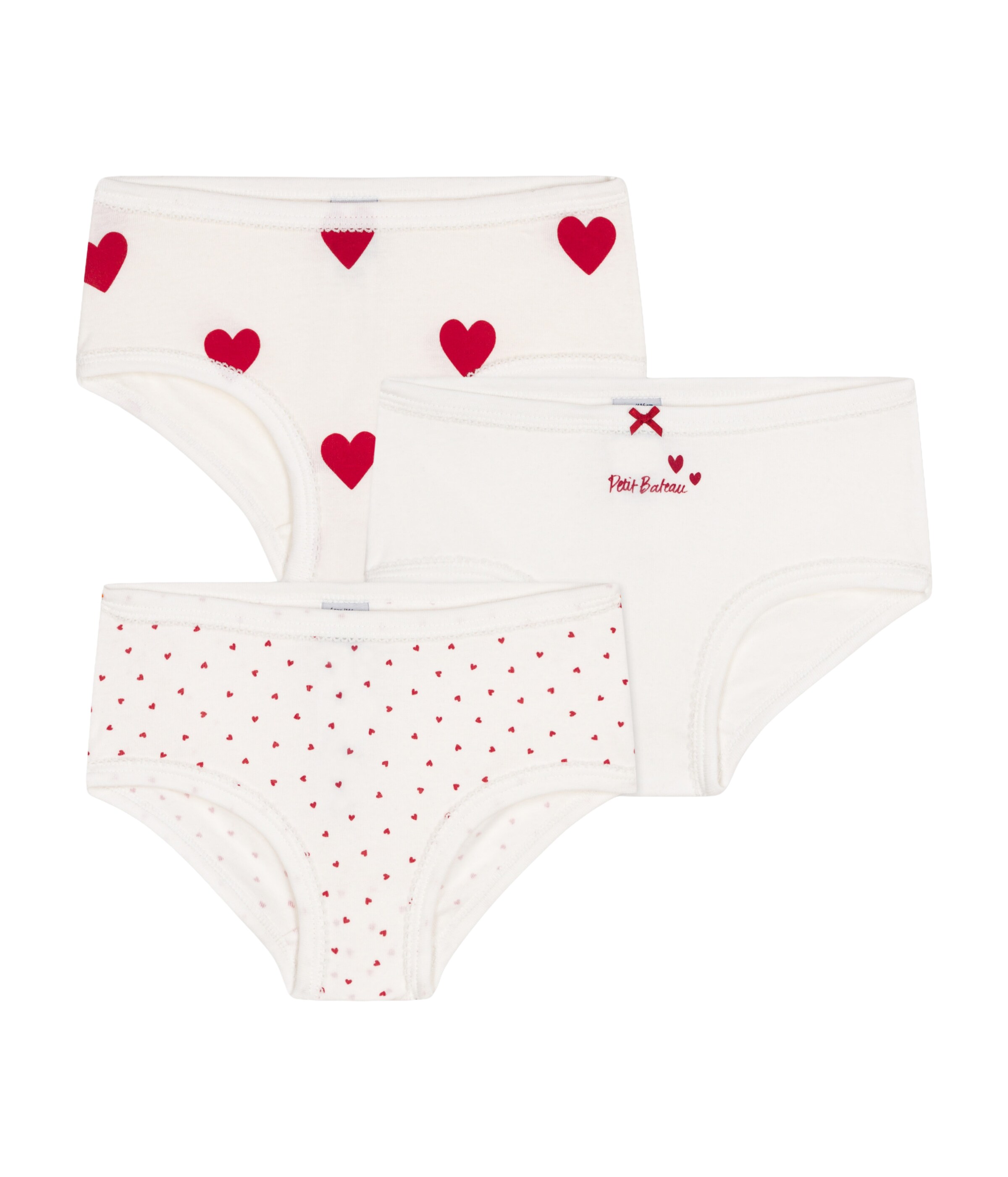 PETIT BATEAU Alushousut värissä valkoinen: etupuoli