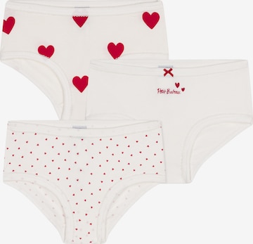 PETIT BATEAU Alushousut värissä valkoinen: etupuoli