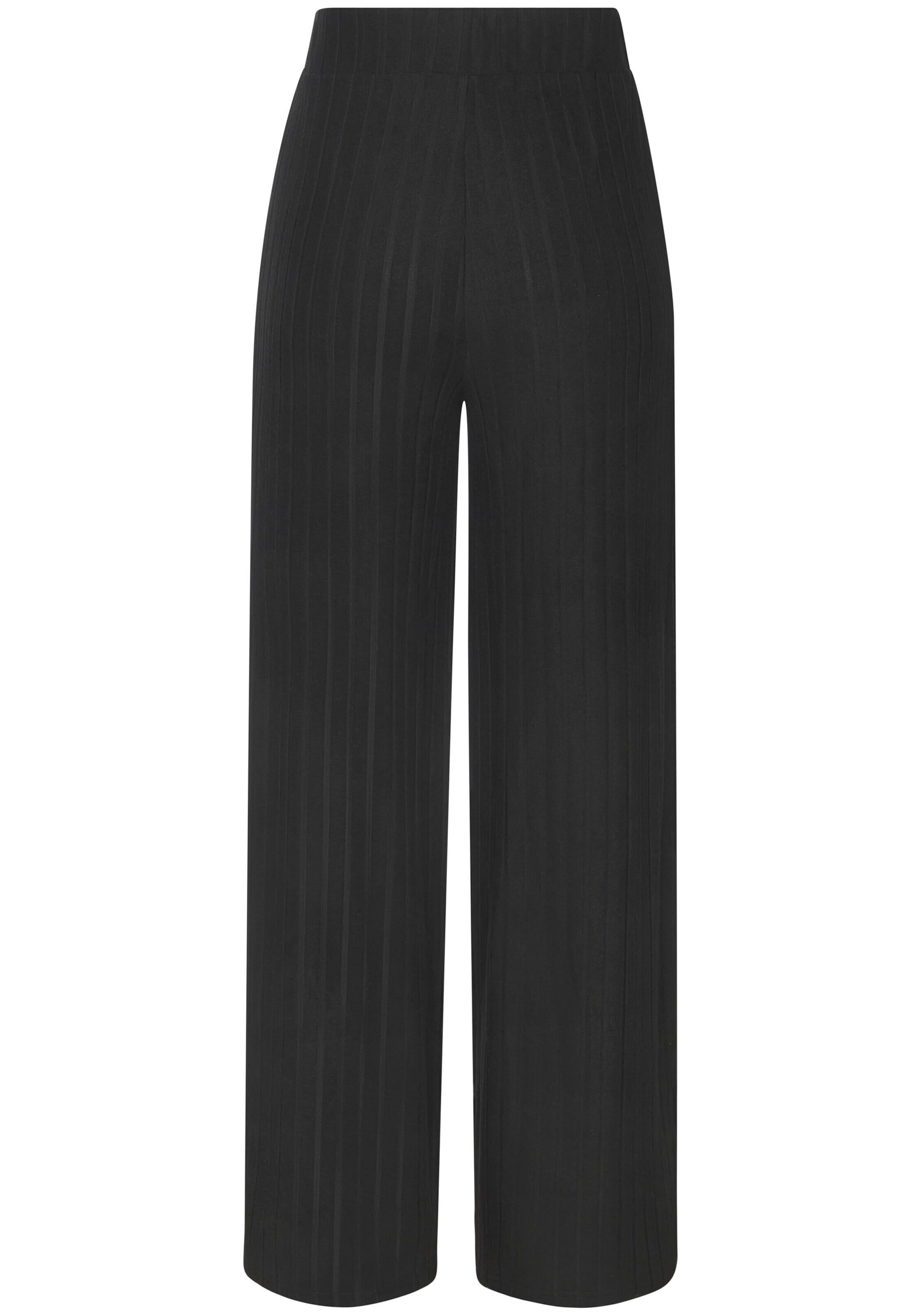 VIVANCE by LASCANA - Pierna ancha Pantalón en negro