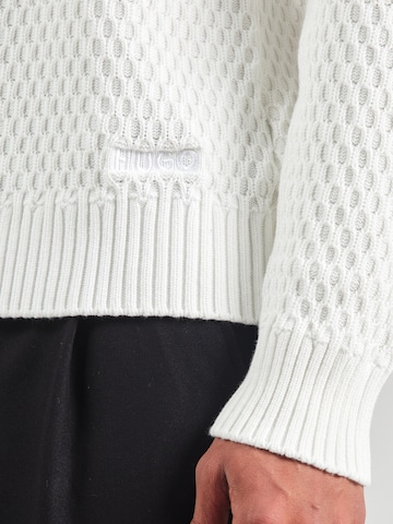 Pullover 'Syer' di HUGO in bianco