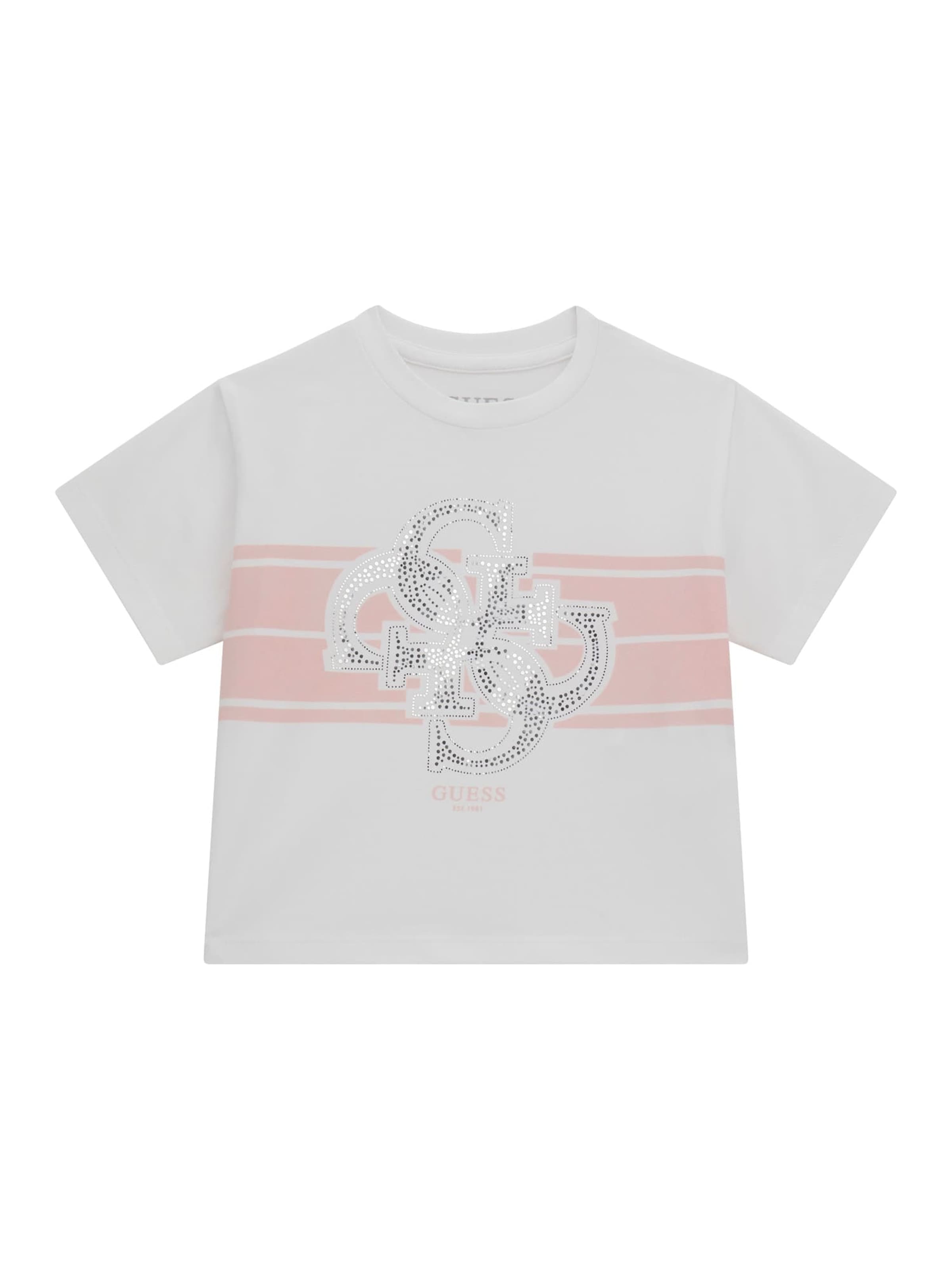 GUESS T-Shirt in Weiß: Vorderseite