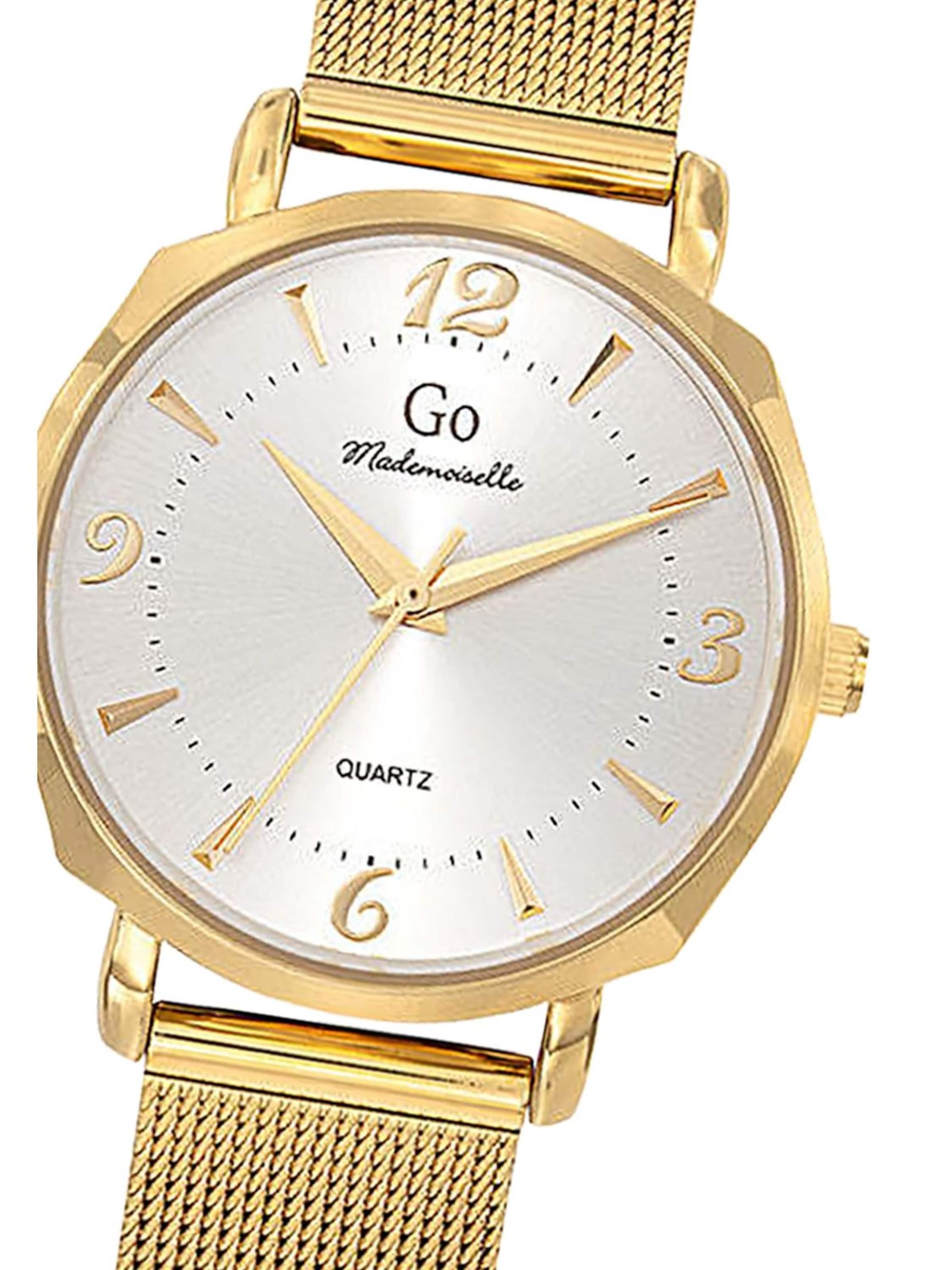 GO GirlOnly - Reloj analógico en oro