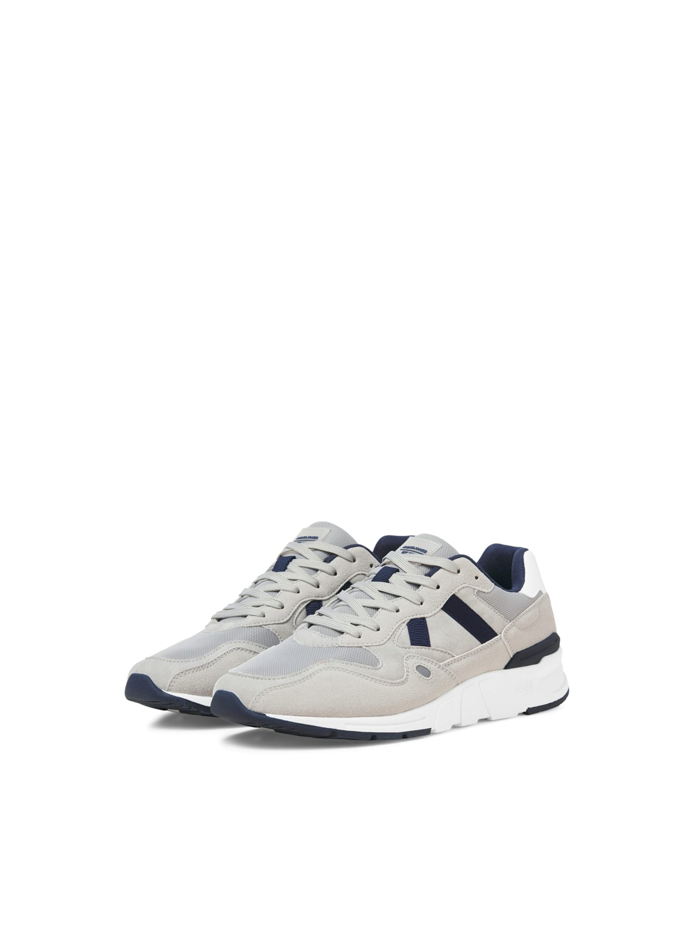 JACK & JONES Athletic lace-up shoe 'Orion' in Grey