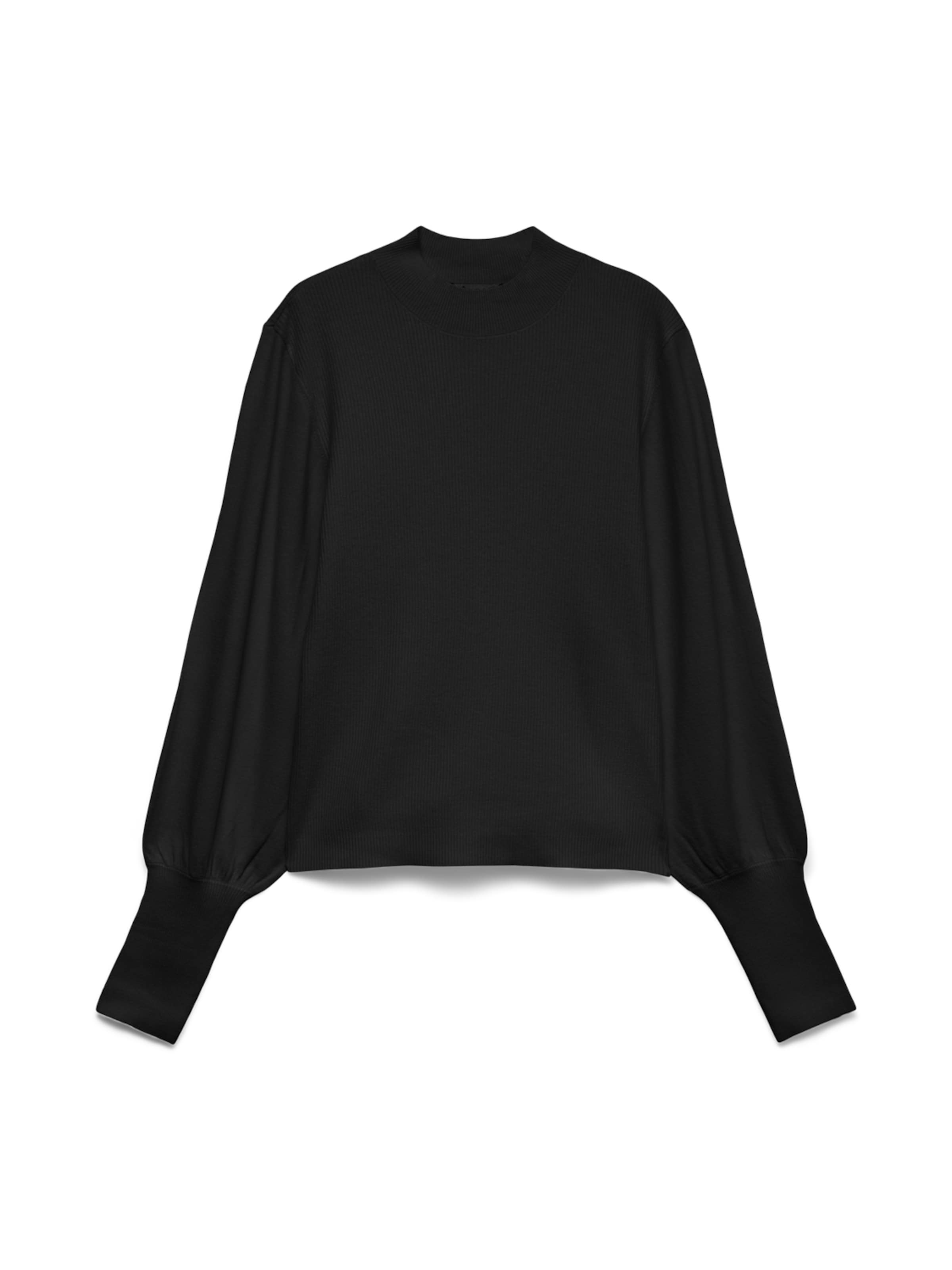 VERO MODA Sweater in Black: front