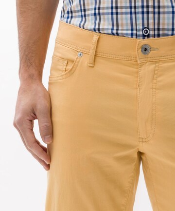 BRAX Regular Pants 'Cadiz' in Yellow