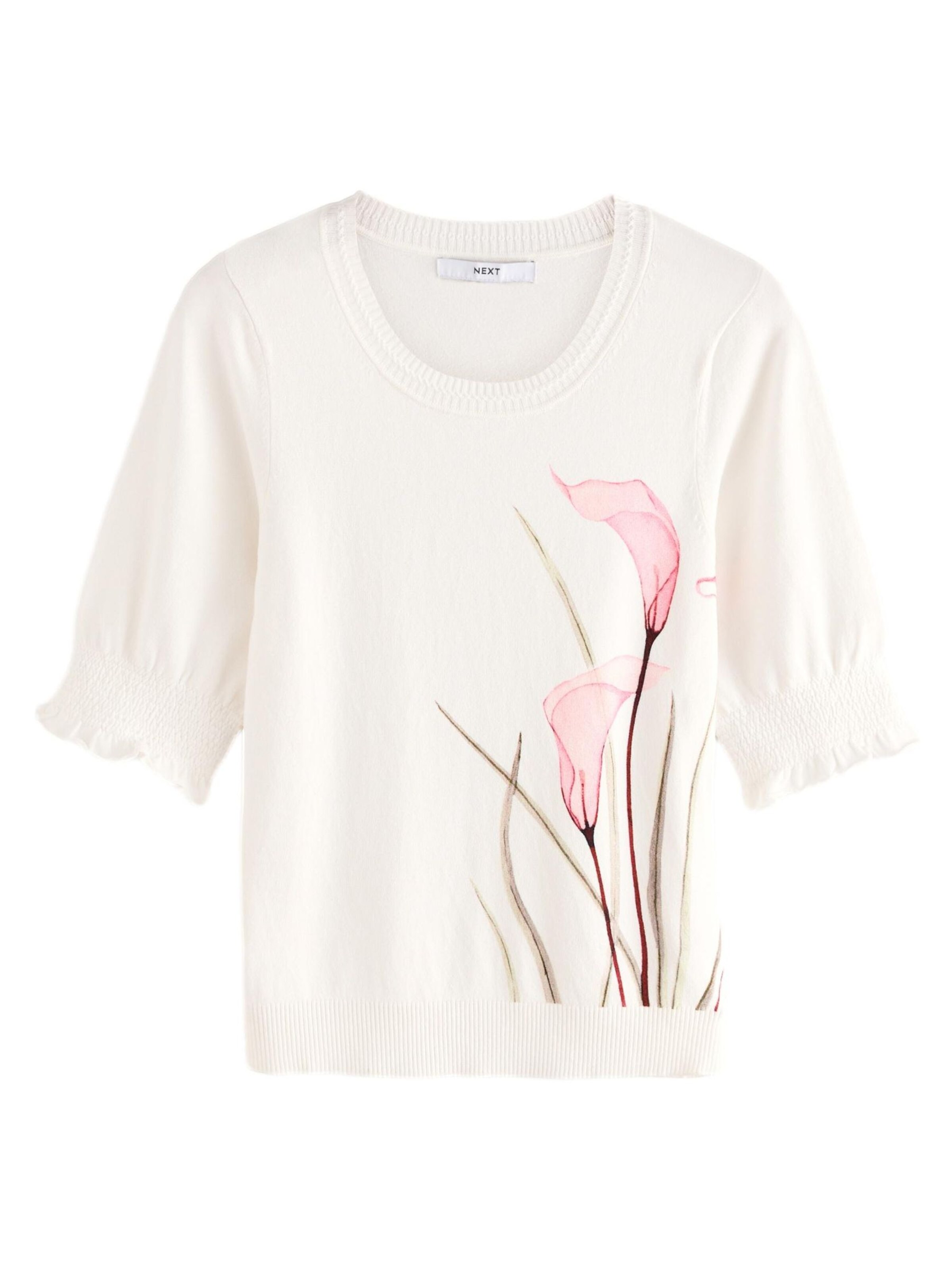 Next Футболка в Белый: спереди