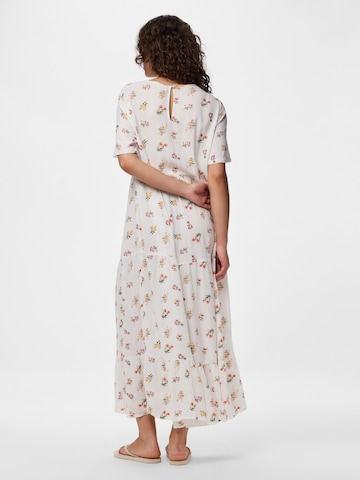 PIECES Kjole 'PCEvie' i hvid