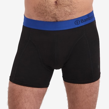 Bamboo basics Boxershorts in Zwart: voorkant